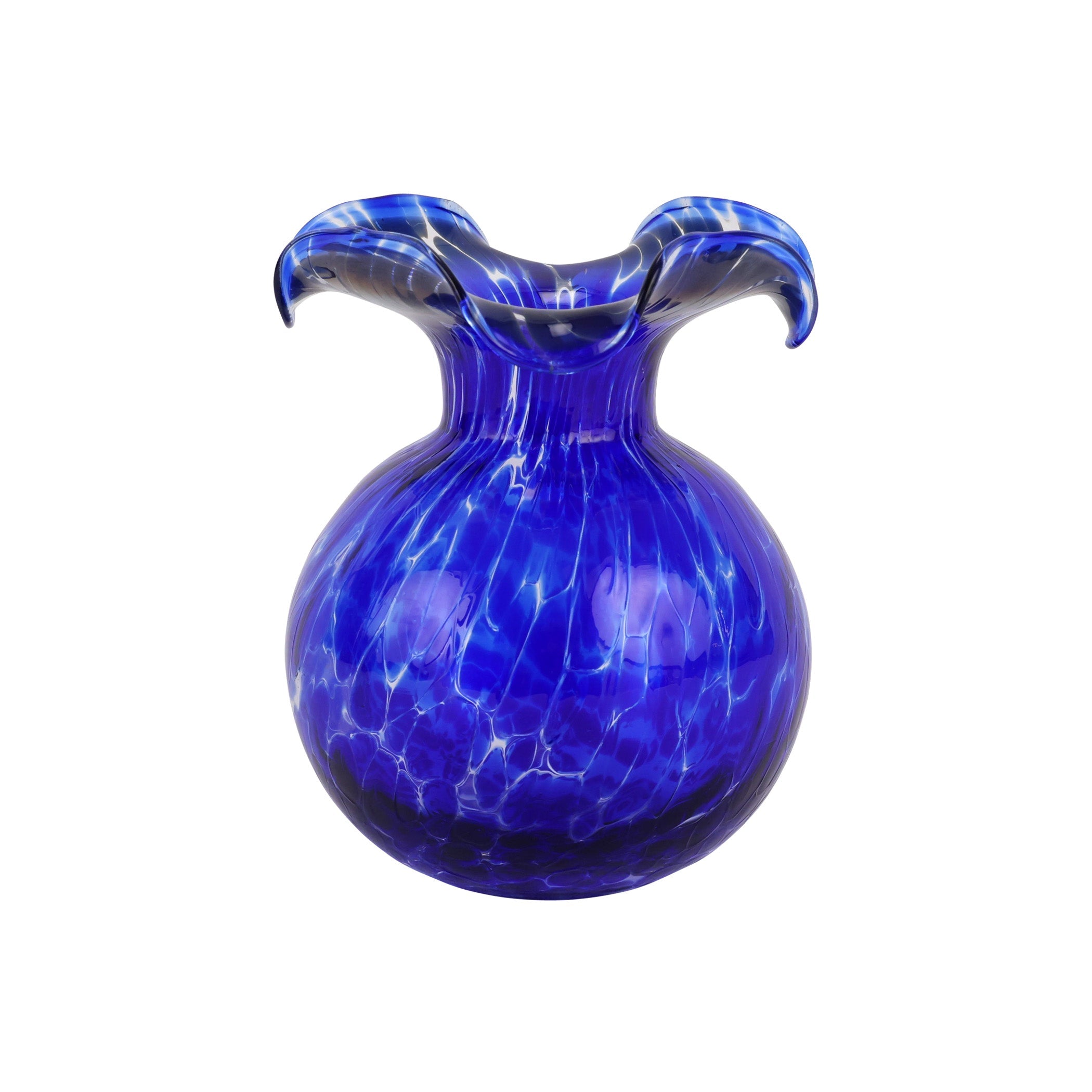 Hibiscus Glass Bud Vase