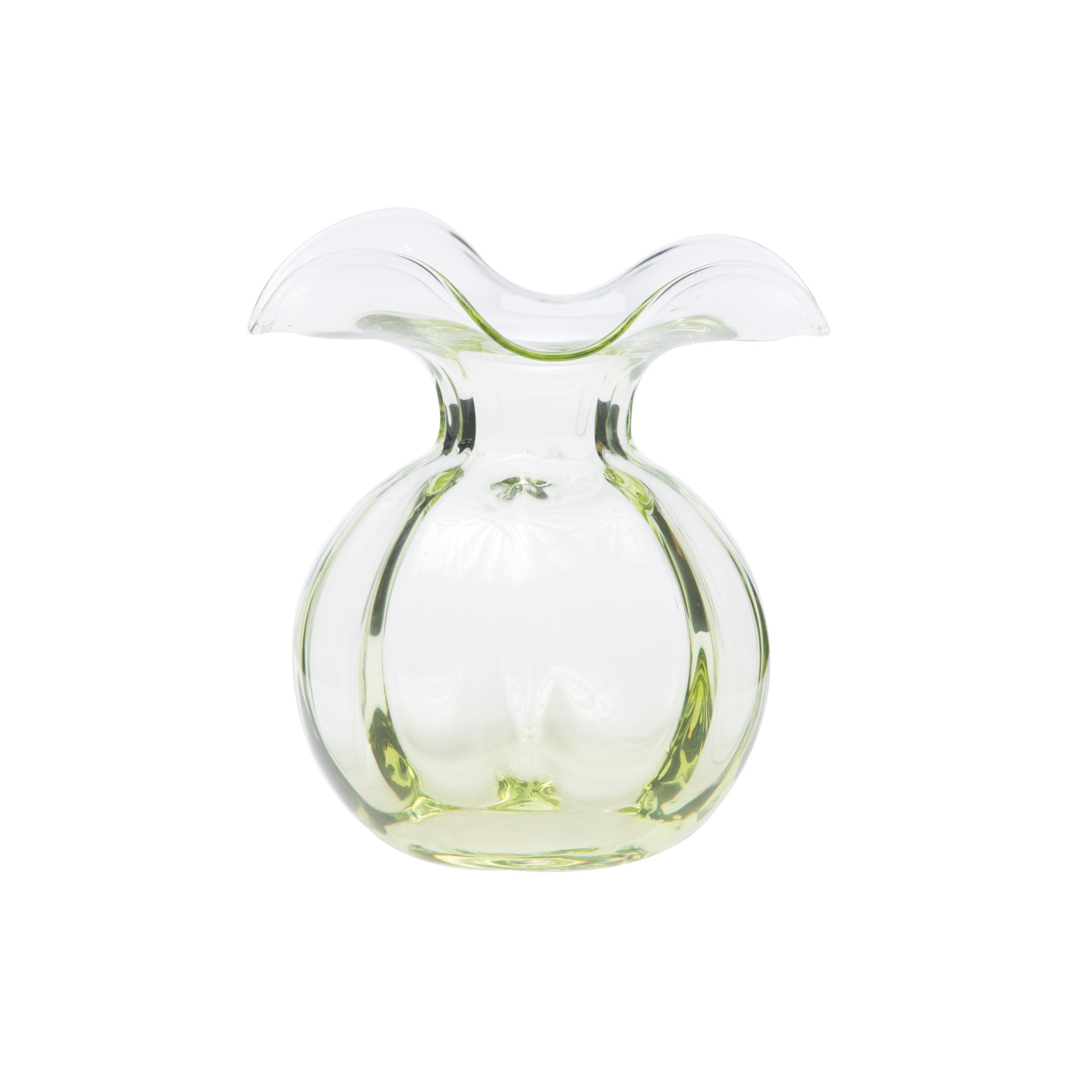 Hibiscus Glass Bud Vase