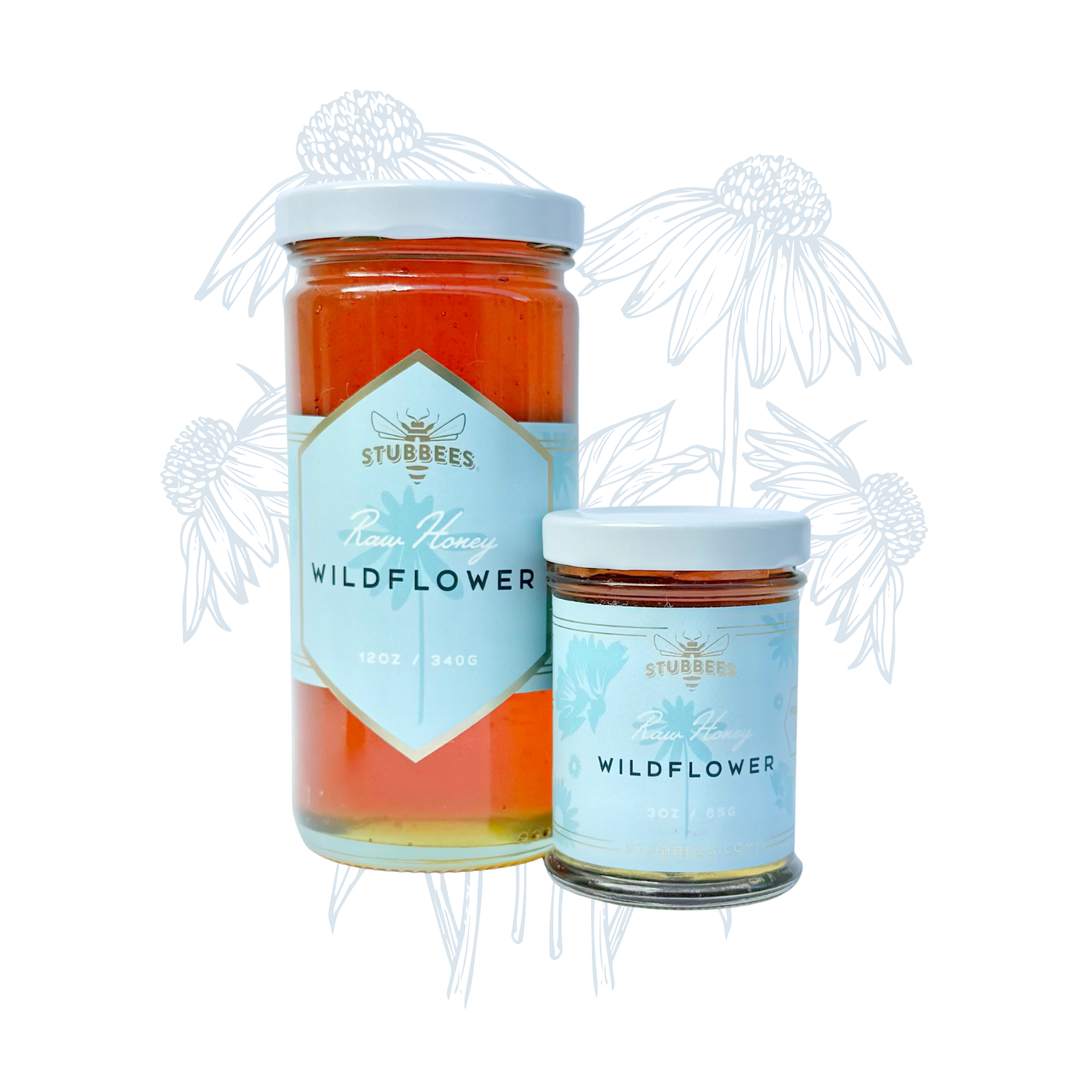 Wildflower Raw Honey | STUBBEES