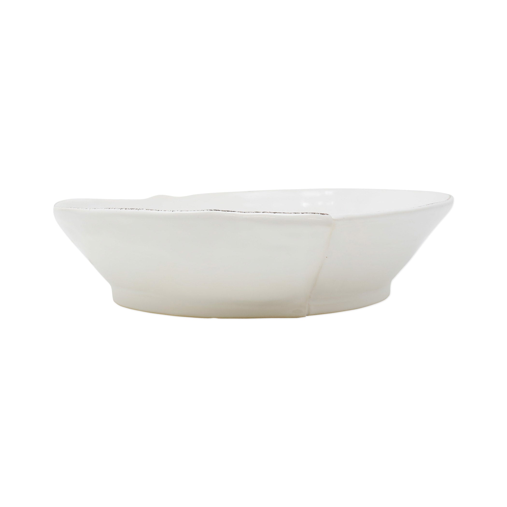 Lastra Medium Shallow Serving Bowl