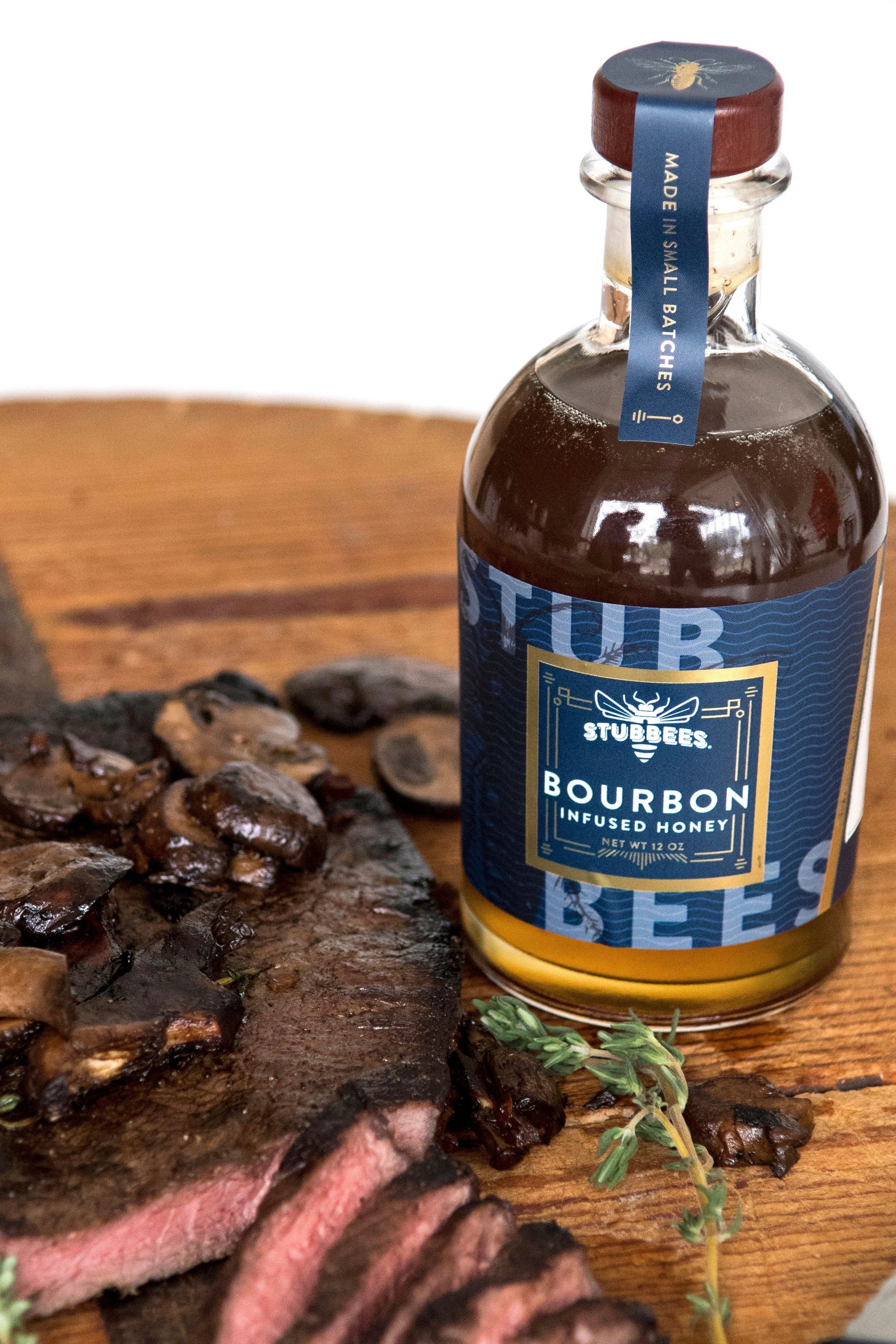 Traditional Bourbon Infused Honey