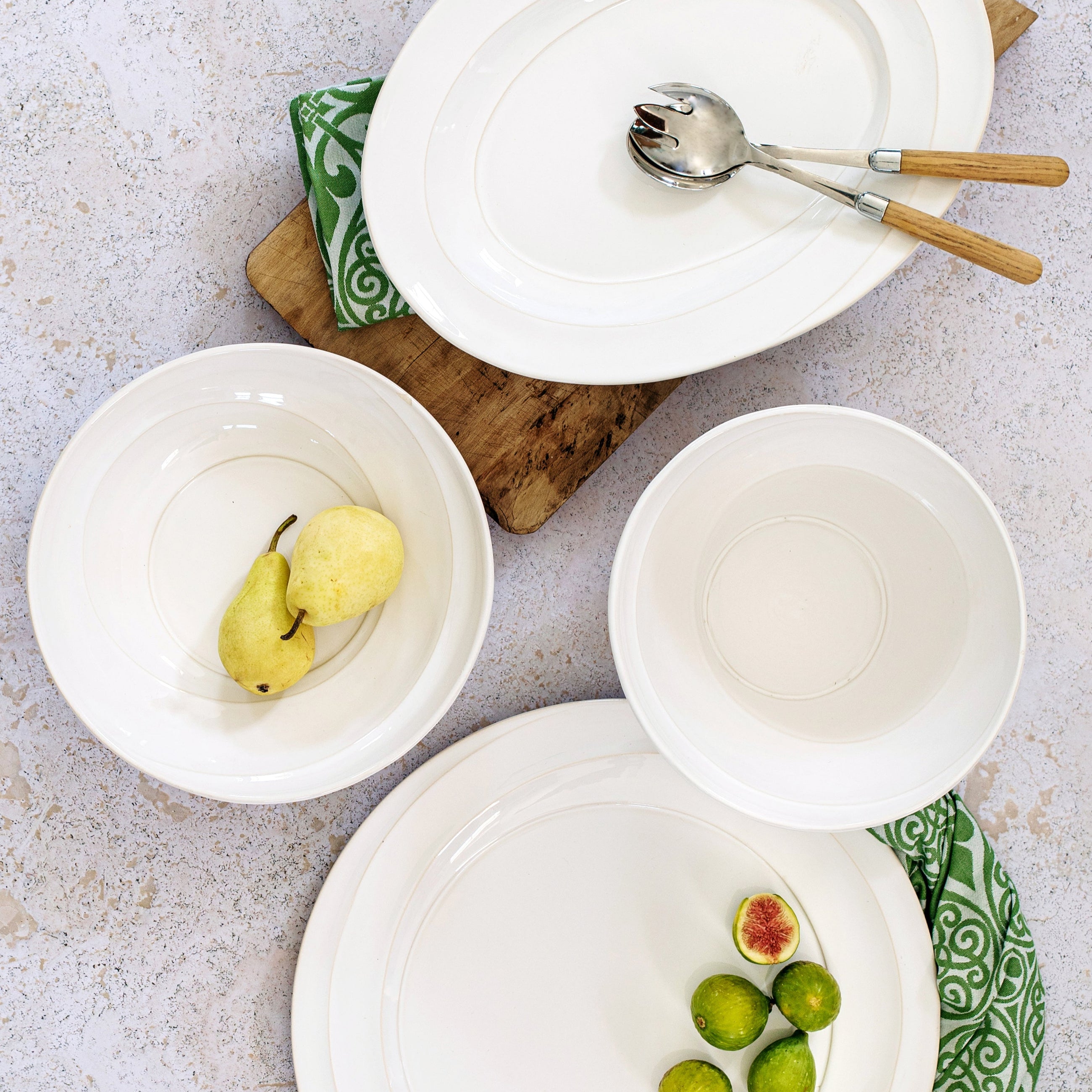 Luna Shallow Serving Bowl