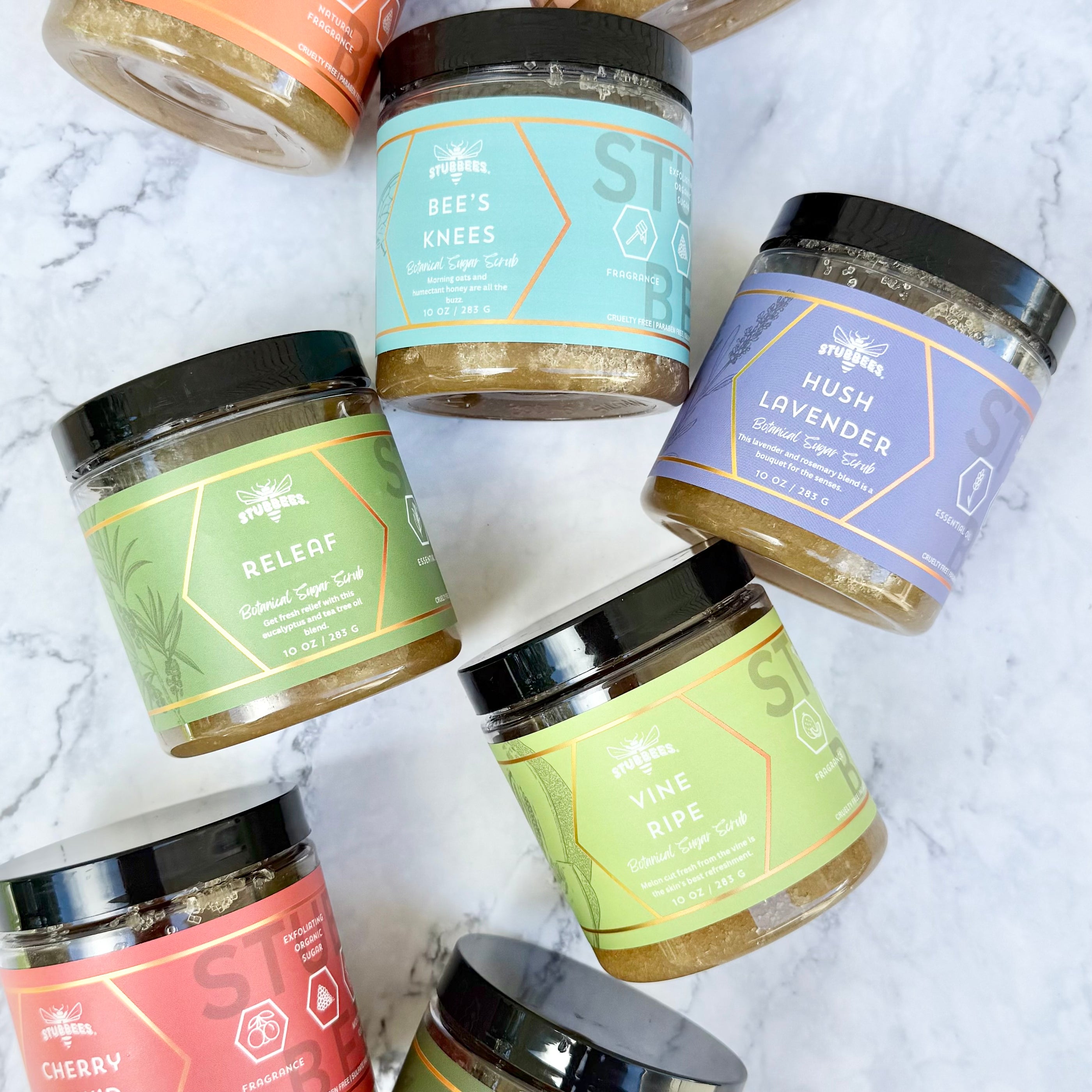 Botanical Sugar Scrubs