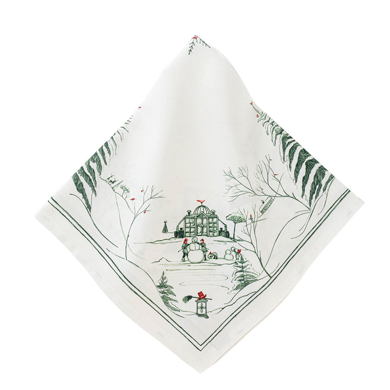 Country Estate Winter Frolic Napkin