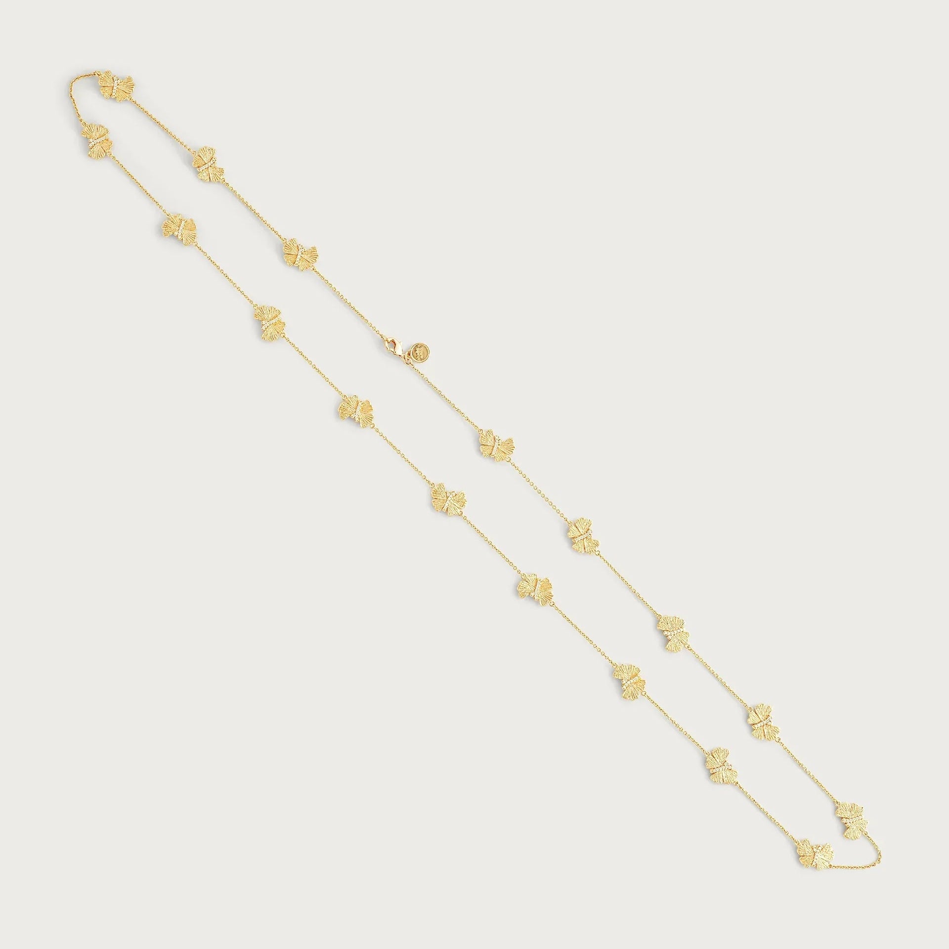 Butterfly Long Station Necklace
