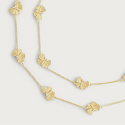 Butterfly Long Station Necklace