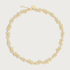 Orchid Pavé Necklace