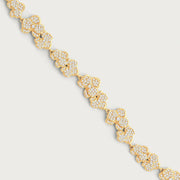 Orchid Pavé Necklace