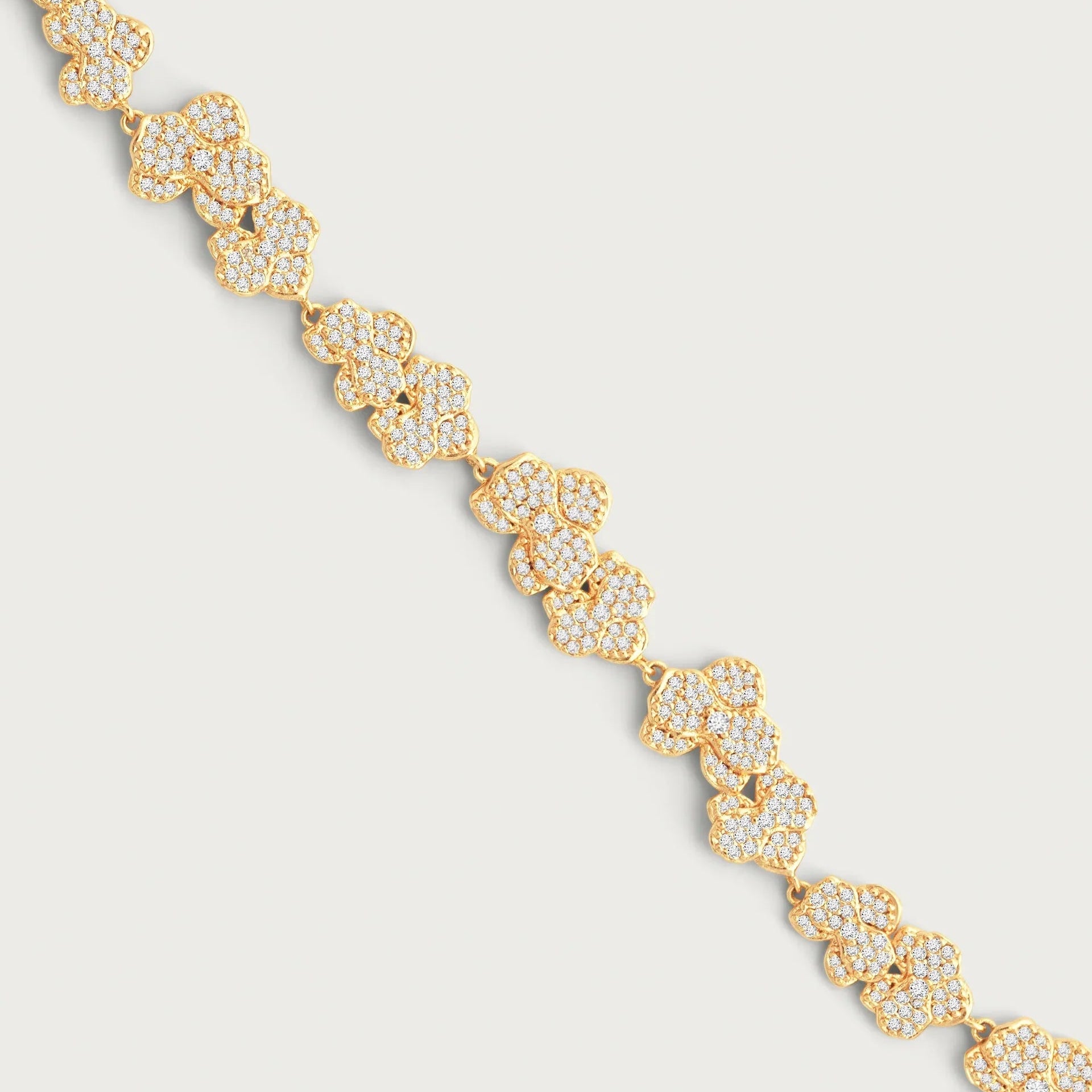 Orchid Pavé Necklace