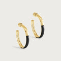 Forza Medium Hoop Earrings