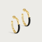 Forza Medium Hoop Earrings