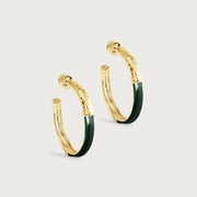 Forza Medium Hoop Earrings