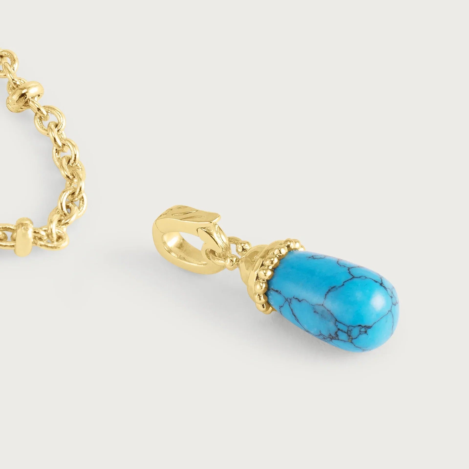 Milos Stone Drop Charm