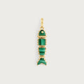 Milos Stone Fish Charm