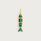 Milos Stone Fish Charm
