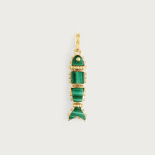 Milos Stone Fish Charm