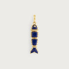 Milos Stone Fish Charm