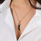 Forza Stone Horn Charm