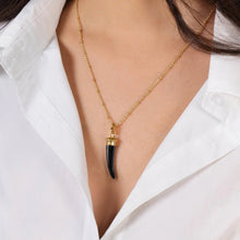 Forza Stone Horn Charm