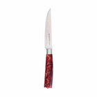 Coltelli Brown Marbled Steak Knives, Set of 4