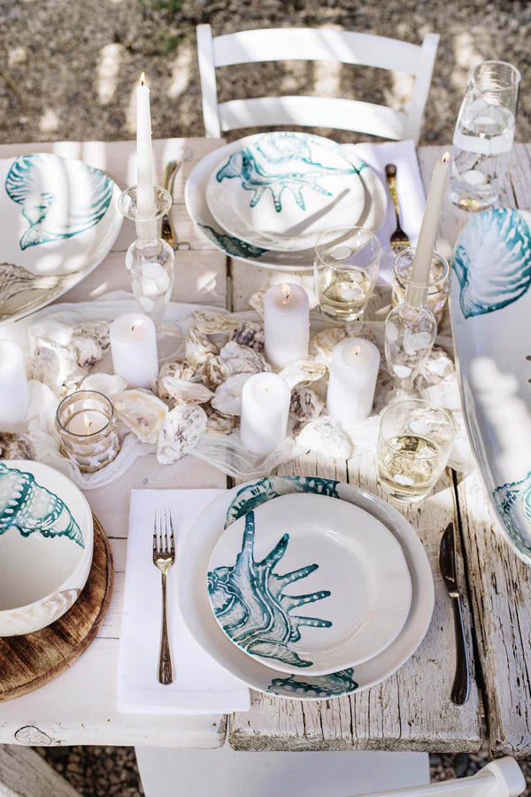Lido Aqua Dinner Plate