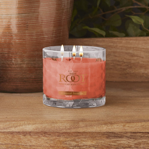 Coastal Sunrise 3-Wick Honeycomb Candle
