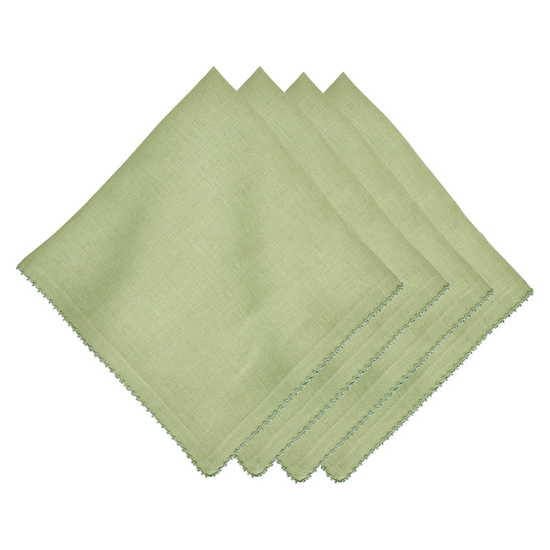 Berry Scallop Napkin, Set of 4