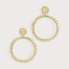 Butterfly Coin Molten Hoops