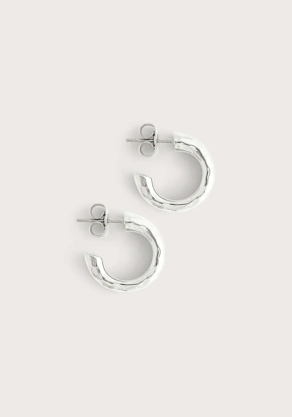 Farrier Huggie Hoop Earrings