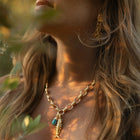 Milos Stone Drop Charm