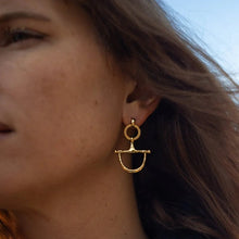 Cheval Bit Drop Earrings