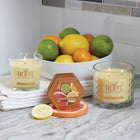Citron & Bergamot 3-Wick Honeycomb Candle