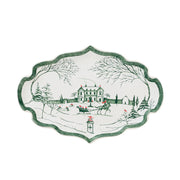 Country Estate Winter Frolic 7” Tray