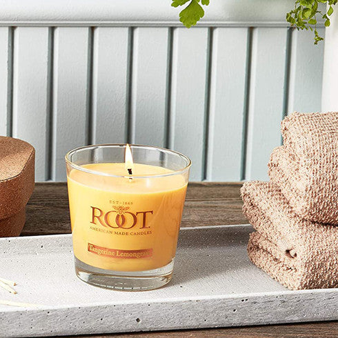 Tangerine Lemongrass Small Veriglass Candle