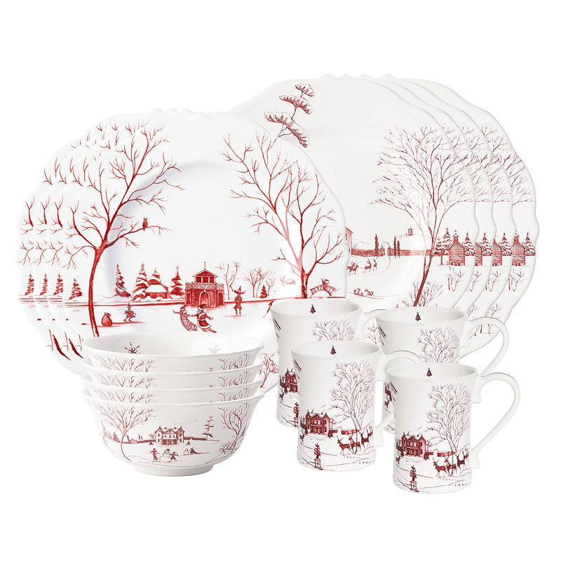 Country Estate Winter Frolic Place Setting