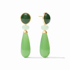 Amalfi Gold Statement Earring