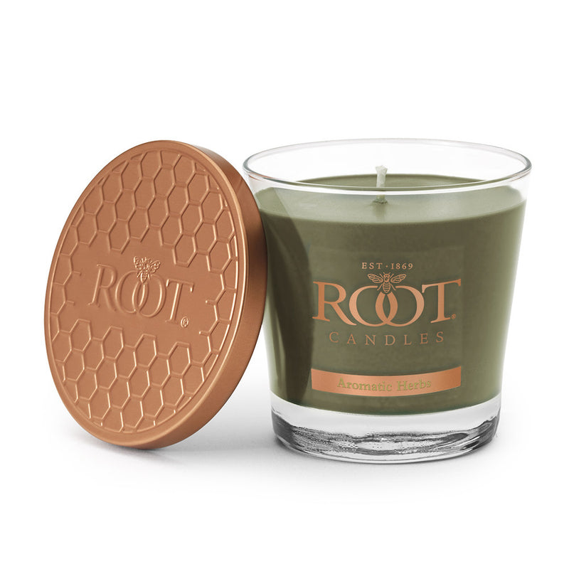 Aromatic Herbs Small Veriglass Candle