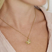 Butterfly Gold Necklace