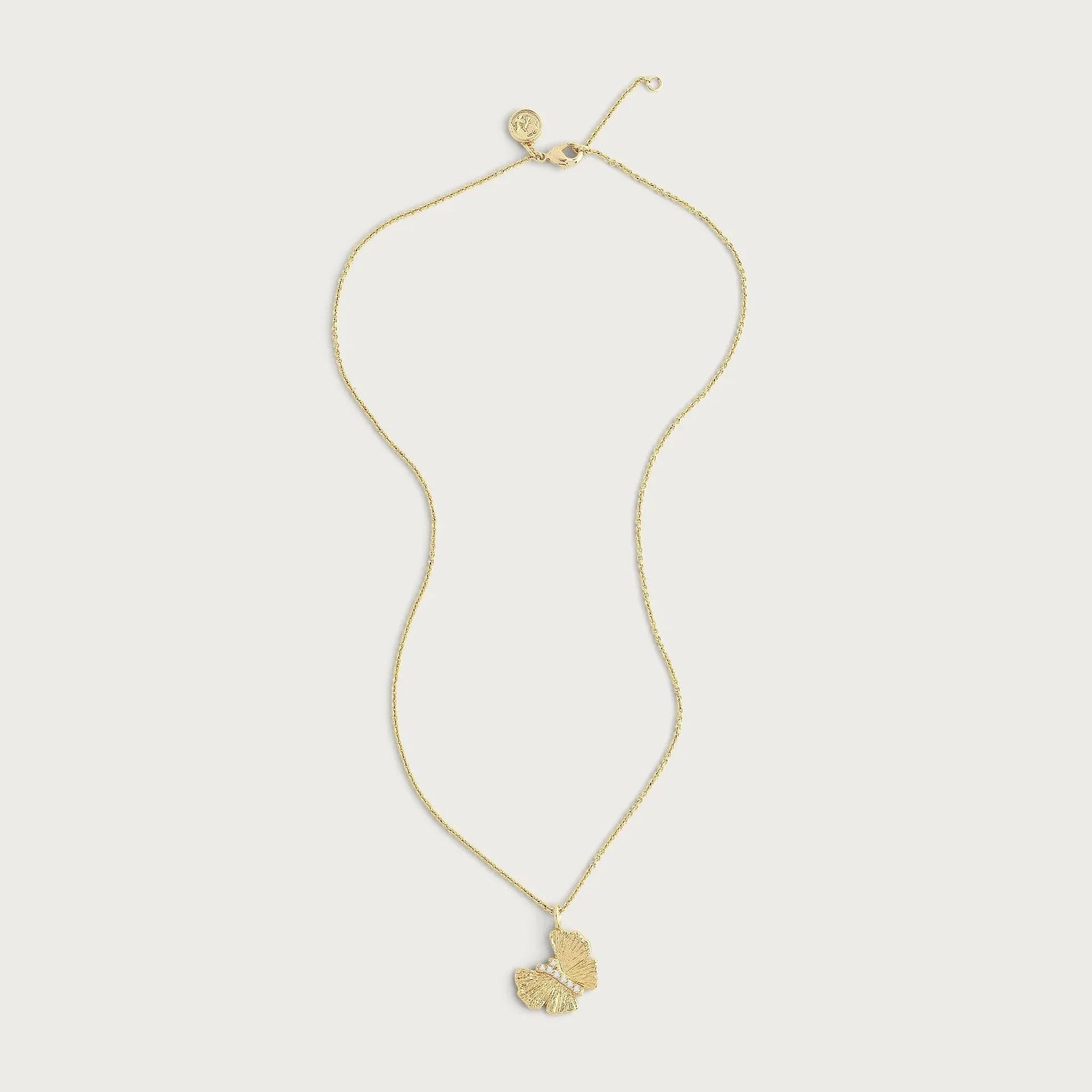 Butterfly Gold Necklace