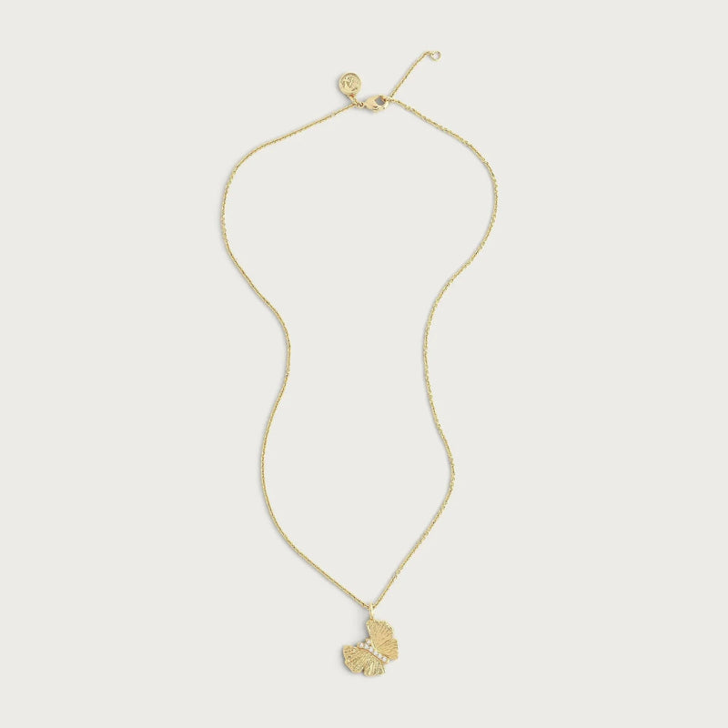 Butterfly Gold Necklace