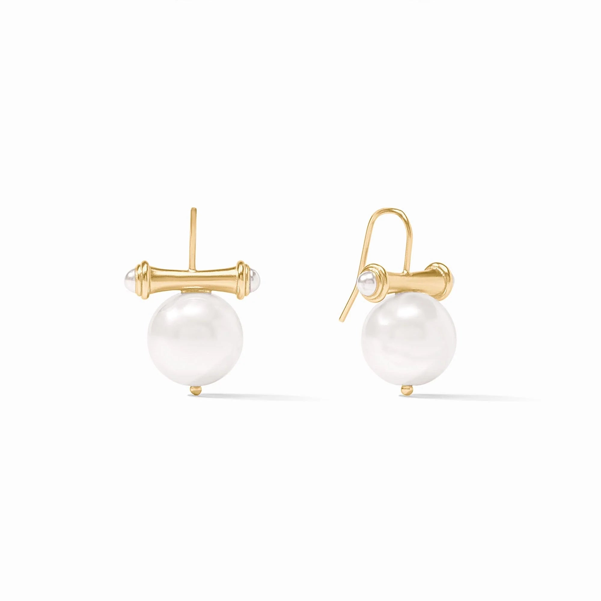 Bamboo Gold Earring