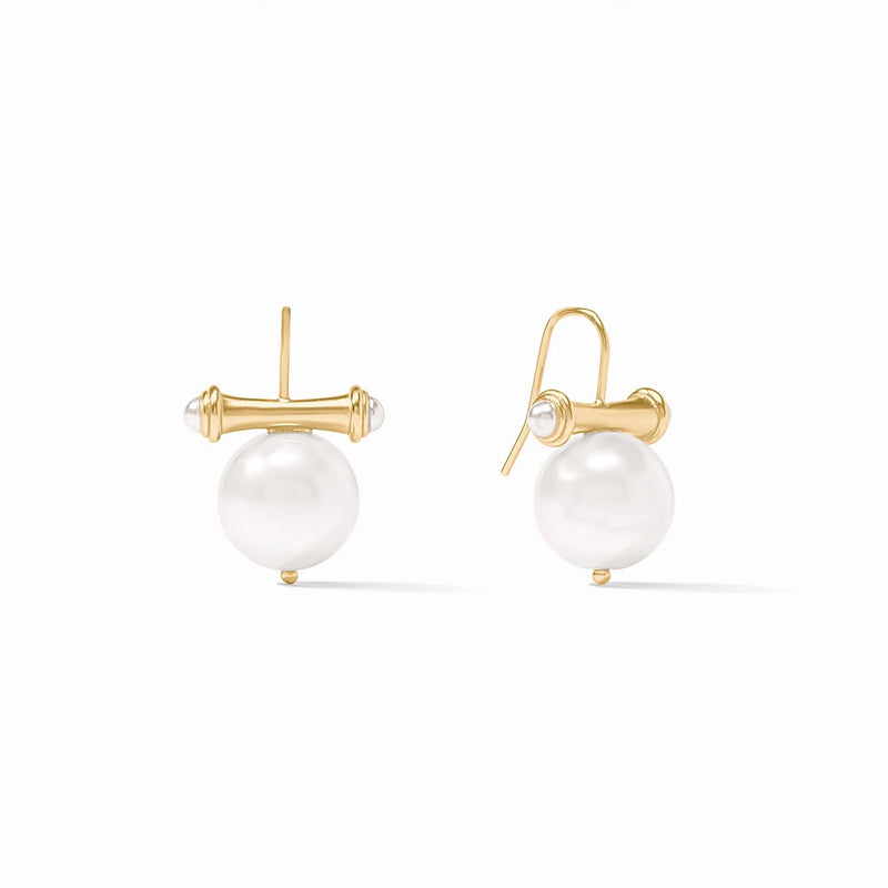 Bamboo Gold Earring