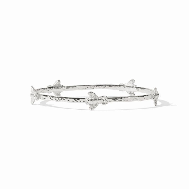 Bee Silver Bangle