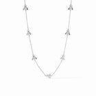 Bee Silver Delicate Station Necklace