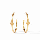 Bee Gold Hoop