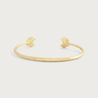 Butterfly Gold Bangle