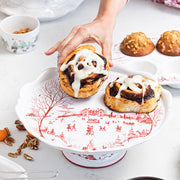 Country Estate Winter Frolic Cake Stand