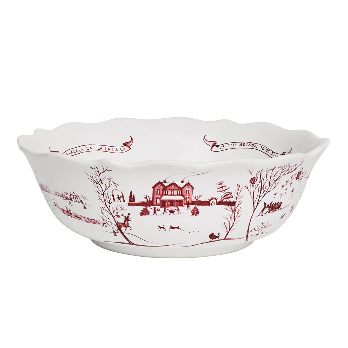 Country Estate Winter Frolic 11" Serving Bowl
