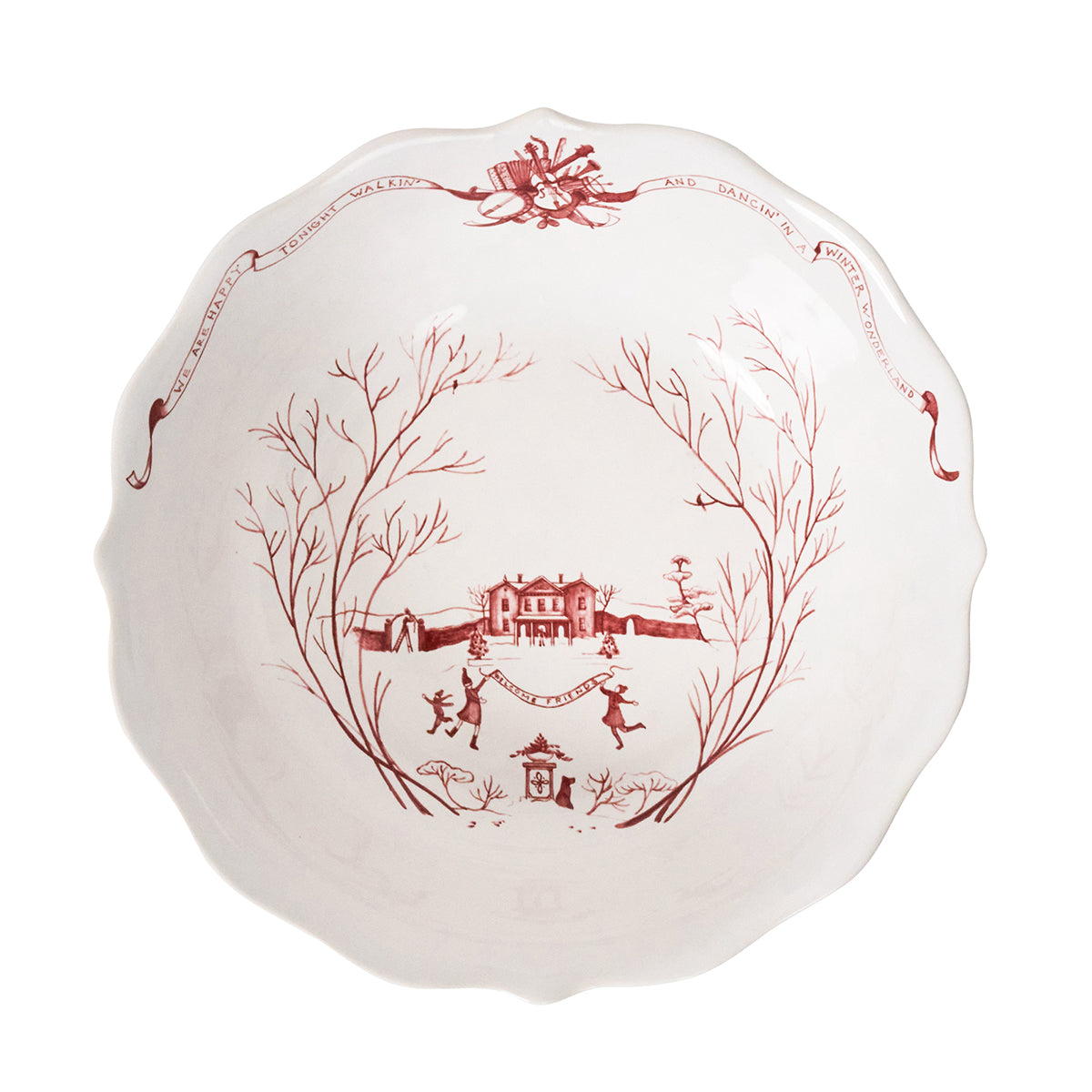 Country Estate Winter Frolic 11" Serving Bowl