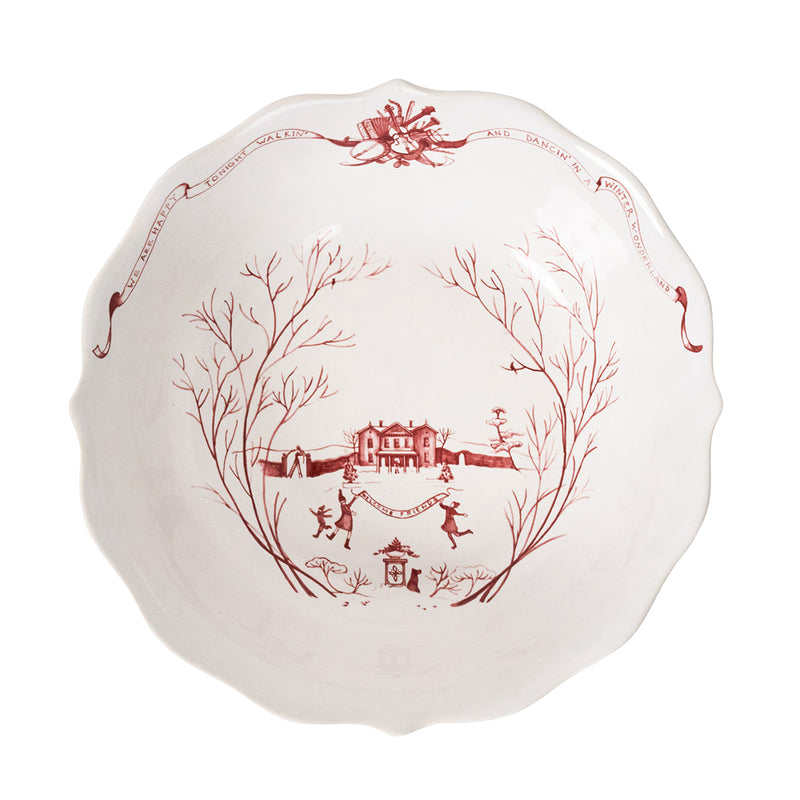 Country Estate Winter Frolic 11" Serving Bowl
